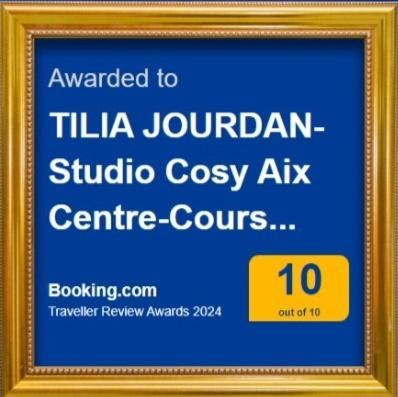 Tilia Jourdan-Studio Cosy Aix Centre-Cours Mirabeau-Parking-Wifi-Smart Tv-Rue Calme Aix-en-Provence Exterior photo